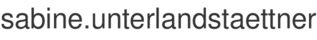 sabine.unterlandstaettner